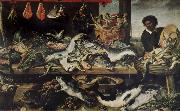 SNYDERS, Frans The Fishomnger-s Shop china oil painting reproduction